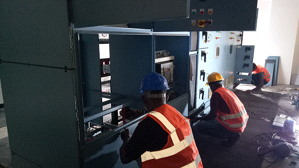 "Power Panel Service at Finlays cold storage at Welisara."